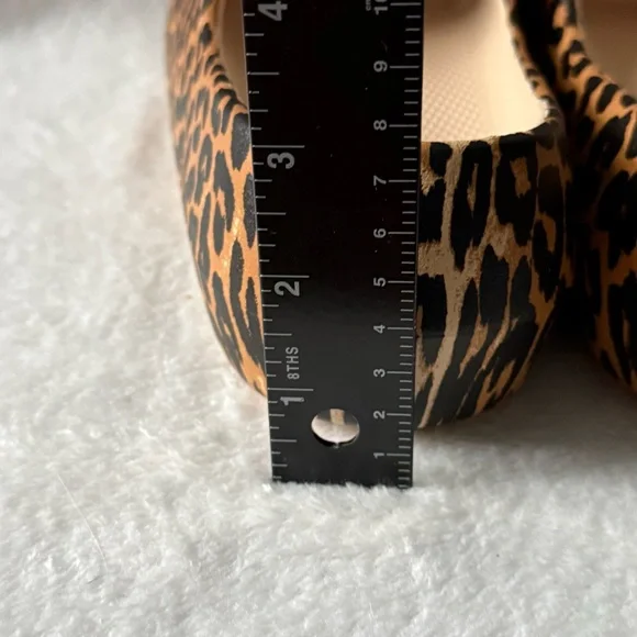 No Boundaries Cheetah Print Open-Toe Mules Women’s Size 7 New Slides Platform - Picture 5 of 11